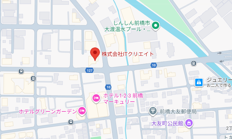 群馬マップ画像